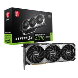 Msi NVIDIA GeForce RTX 4070 Ti SUPER 16GB GDDR6X VENTUS 3X OC Scheda Grafica