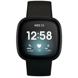 Smart Watch Fitbit Cardio­frequenzimetro GPS Versa 3 - Nero