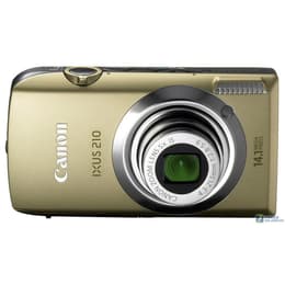 Macchina fotografica compatta Ixus 210 - Oro + canon Zoom Lens 5X IS 4,3-21,5mm f/2.8-5.9 f/2.8-5.9