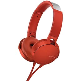 Cuffie a filo Sony MDR-XB550 - Rosso