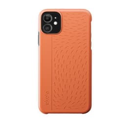 Cover iPhone 11 / Xr - Materiale naturale - Arancione