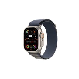 Apple Watch (Ultra) 2022 GPS + Cellular 49 mm - Titanio Grigio - Alpine loop Blu