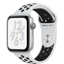 Apple Watch Series 4 (2018) GPS + Cellular 40 mm - Alluminio Argento - Cinturino Nike Sport Bianco/Nero