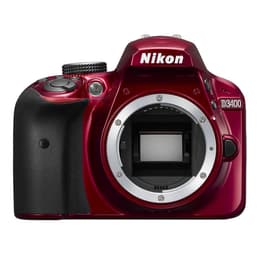 Reflex D3400 - Rosso + Nikon Nikon AF-P DX Nikkor 18-55mm f/3.5-5.6G VR f/3.5-5.6