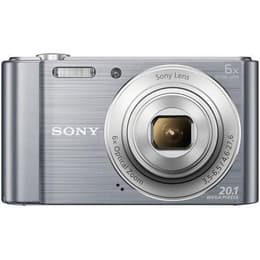 Macchina fotografica compatta Cyber-shot DSC-W810 - Argento + Sony Sony Lens Optical Zoom 26-156 mm f/3.5-5.6 f/3.5-5.6