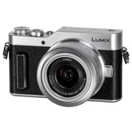 Macchina fotografica ibrida Lumix DC-GX880K - Argento/Nero + Panasonic Panasonic Lumix G Vario HD 12-32 mm f/3.5-5.6 Mega OIS f/3.5-5.6