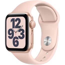 Apple Watch Series SE 1 (2020) GPS 44 mm - Alluminio Oro - Cinturino Sport Rosa