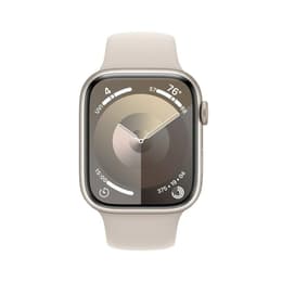 Apple Watch Series 9 (2023) GPS + Cellular 45 mm - Alluminio Galassia - Cinturino Sport Galassia