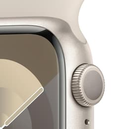 Apple Watch Series 9 (2023) GPS + Cellular 45 mm - Alluminio Galassia - Cinturino Sport Galassia