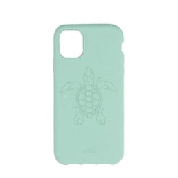 Cover iPhone 11 Pro Max - Materiale naturale - Oceano Turchese (Turtle Edition)