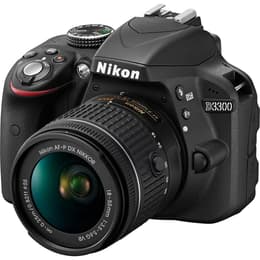 Reflex Nikon D3300 - Nero + Obiettivo AF-P DX 18-55MM F/3.5-5.6G