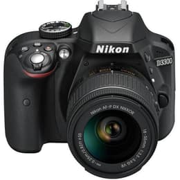 Reflex Nikon D3300 - Nero + Obiettivo AF-P DX 18-55MM F/3.5-5.6G