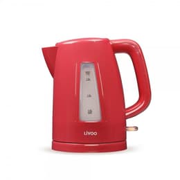 Livoo DOD184RC Rosso 1,7000L - Bollitori elettrici