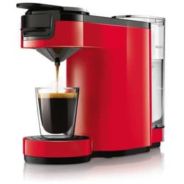 Macchina da caffè a cialde Compatibile Senseo Philips HD7880/81 1L - Rosso