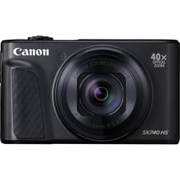 Macchina fotografica compatta PowerShot SX740 HS - Nero + Canon Zoom Lens 40X IS 24–960mm f/3.3-6.9 f/3.3-6.9