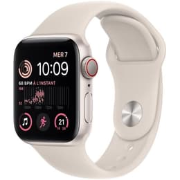 Apple Watch (Series SE) 2022 GPS 44 mm - Alluminio Galassia - Cinturino Sport Galassia