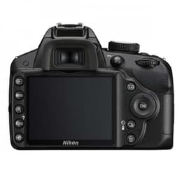 Reflex Camera - Nikon D3200 - Nero - Senza target