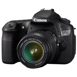 Reflex - Canon EOS 60D - Nero + Obiettivo Canon EF-S 18-55mm 1:3.5-5.6 IS II
