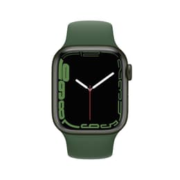 Apple Watch (Series 7) 2021 GPS 41 mm - Alluminio Verde - Cinturino Sport Verde