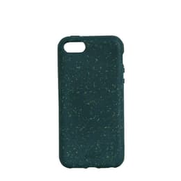 Cover iPhone SE/5/5S - Materiale naturale - Verde