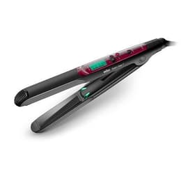 Piastre per capelli Braun Satin Hair 7 - Nero/Rosso