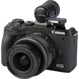 Reflex - Canon EOS M6 Mark II Nero + obiettivo Canon EF-M 15-45mm f/3.5-6.3 IS STM