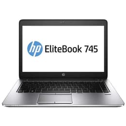 HP EliteBook 745 G2 14" A8 1.9 GHz - SSD 256 GB - 8GB Tastiera Francese