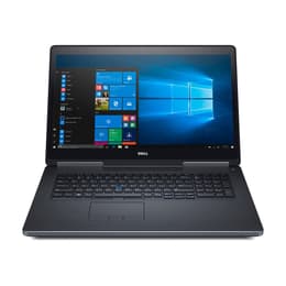 Dell Precision 7720 17" Core i7 2.8 GHz - SSD 512 GB RAM 32 GB AZERTY - Francese