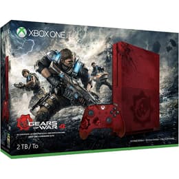 Xbox One S 2000GB - Rosso - Edizione limitata Gears of War 4 + Gears of War 4