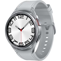 Smart Watch Cardio­frequenzimetro GPS Samsung Galaxy Watch 6 Classic 47mm - Argento