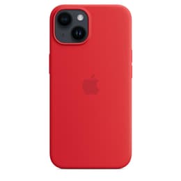 Custodia in silicone Apple - iPhone 14 Plus - Magsafe - Silicone Rosso