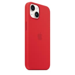 Custodia in silicone Apple - iPhone 14 Plus - Magsafe - Silicone Rosso