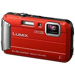 Compatta - Panasonic Lumix DMC-FT30 - Rosso