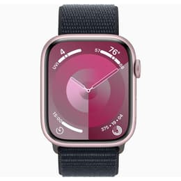 Apple Watch () 2023 GPS + Cellular 45 mm - Alluminio Rosa - Sport loop Midnight