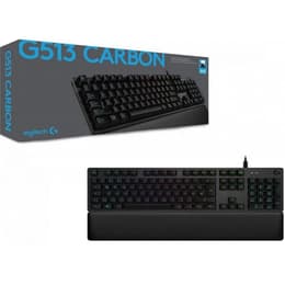 Logitech Tastiera QWERTZ Tedesco retroilluminata G513 Carbon