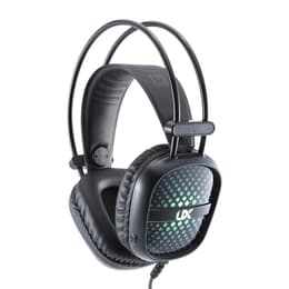 Cuffie gaming a filo con microfono Mftek UX-A2 - Nero/Verde