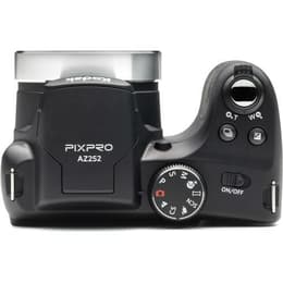Fotocamera Bridge compatta AZ252 - Nero + Kodak PixPro Aspheric ED Zoom Lens 24-600mm f/3.7-6.2 f/3.7-6.2