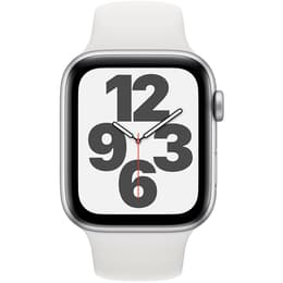 Apple Watch (Series SE) 2020 GPS + Cellular 44 mm - Alluminio Argento - Cinturino Sport Bianco