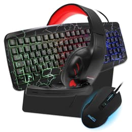 Amstrad Tastiera AZERTY Francese retroilluminata Warriors