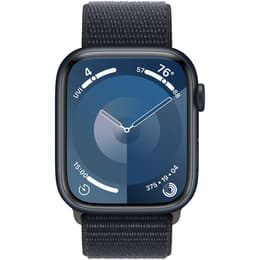 Apple Watch Series 9 (2023) GPS + Cellular 45 mm - Alluminio Mezzanotte - Sport loop Blu
