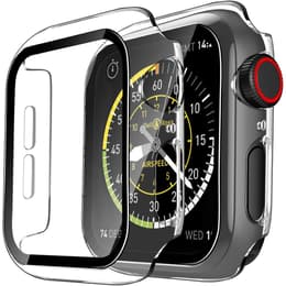 Cover Apple Watch Series 5 - 44 mm - Plastica - Trasparente
