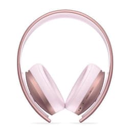 Cuffie riduzione del rumore gaming wired + wireless con microfono Sony Gold Wireless Headset Rose Gold Edition - Oro rosa