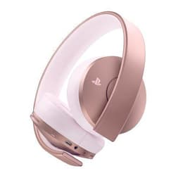 Cuffie riduzione del rumore gaming wired + wireless con microfono Sony Gold Wireless Headset Rose Gold Edition - Oro rosa