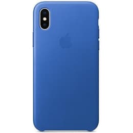 Custodia in pelle Apple - iPhone X / XS - Pelle Blu