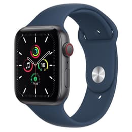 Apple Watch (Series SE) 2020 GPS + Cellular 44 mm - Alluminio Grigio Siderale - Cinturino Sport Blu