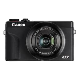 Macchina fotografica compatta PowerShot G7X Mark III - Nero + Canon Zoom Lens 4.2x IS f/1.8-2.8