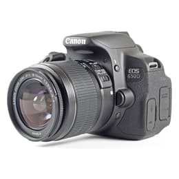 Reflex Canon EOS 650D - Nero + Obiettivo Canon Zoom Lens EF-S 18-55mm f/3.5-5-6 IS STM