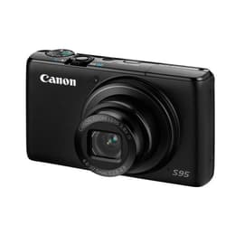 Macchina fotografica compatta PowerShot S95 - Nero + Canon Canon Zoom Lens 3.8 x IS 6-22,5mm f/2.0-4.9 f/2.0-4.9