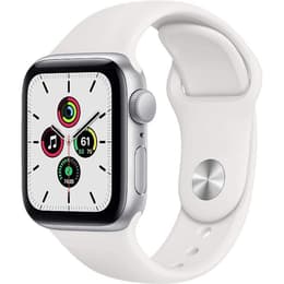 Apple Watch (Series SE) 2020 GPS 44 mm - Alluminio Argento - Cinturino Sport Bianco