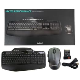Logitech Tastiera QWERTY Inglese (US) wireless MK735